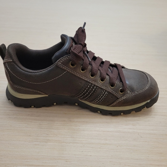 Skechers 46397 Y2K Suede Gorpcore Hiking Sneakers Shoes Chocolate Brown Sz 7 - Picture 4 of 9